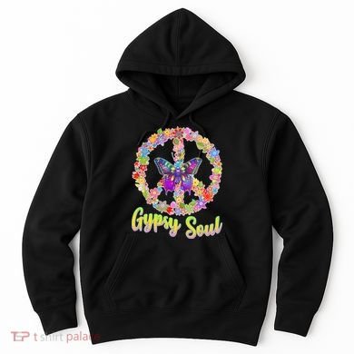 Gypsy Soul Flower Wreath Hoodie