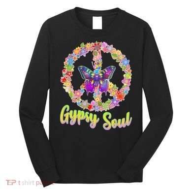 Gypsy Soul Flower Wreath Long Sleeve Shirt
