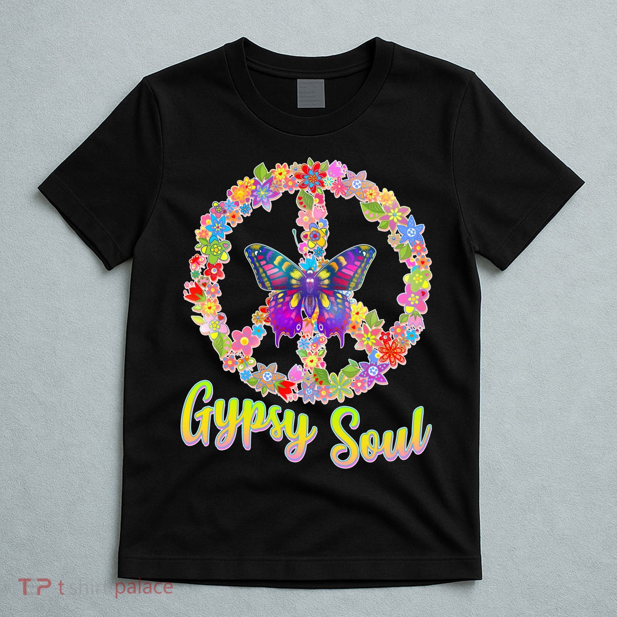 Gypsy Soul Flower Wreath T-Shirt