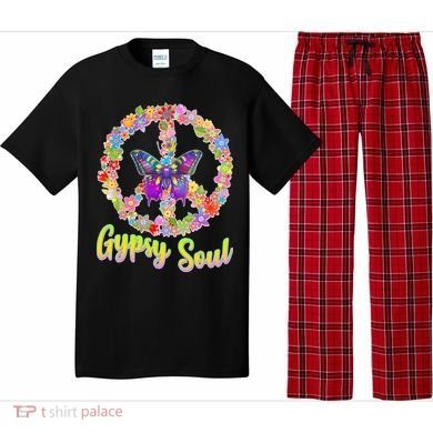 Gypsy Soul Flower Wreath Pajama Set