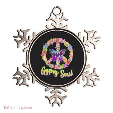 Gypsy Soul Flower Wreath Ornament