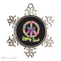 Gypsy Soul Flower Wreath Ornament thumb 0