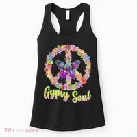 Gypsy Soul Flower Wreath Women's Tank Top thumb 0