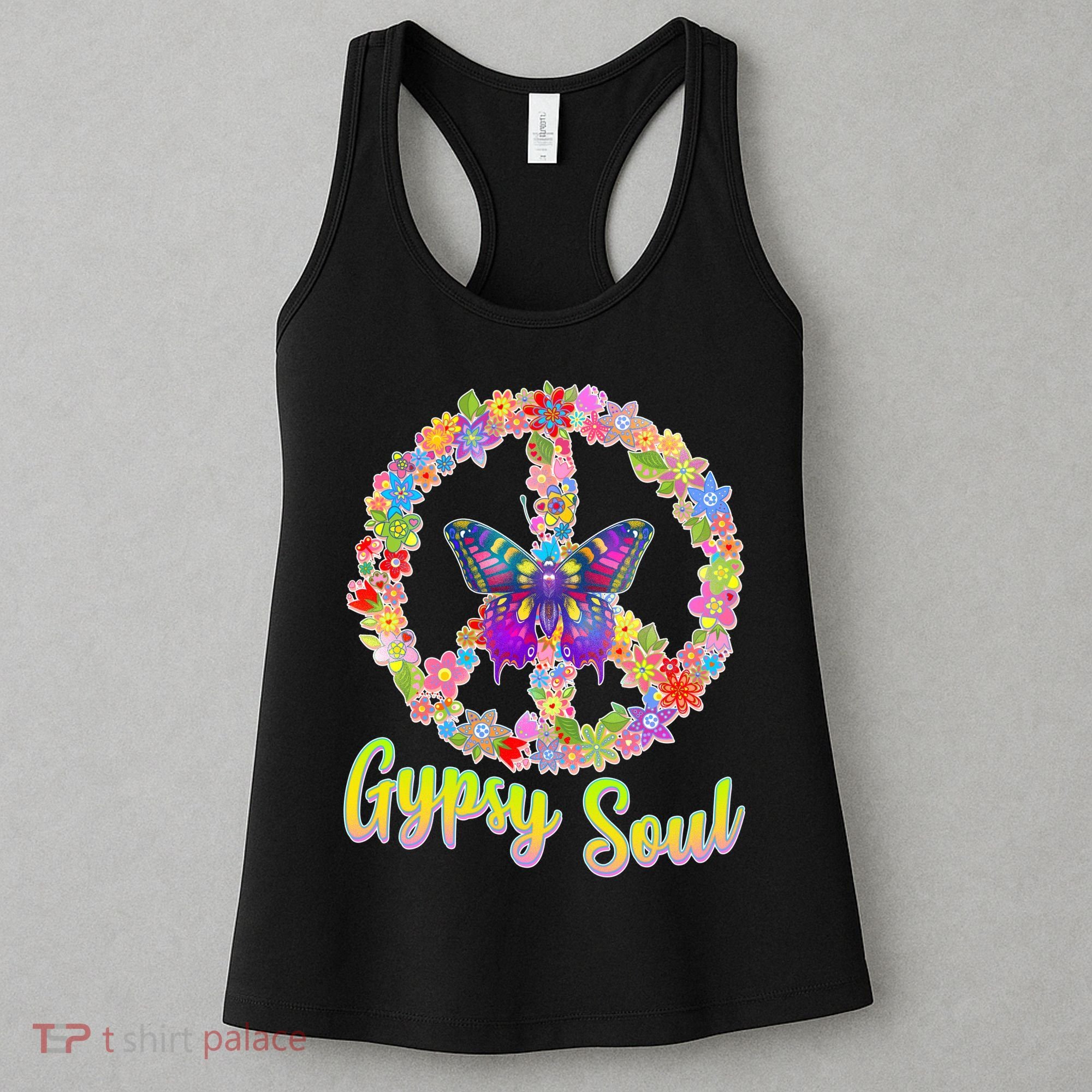 Gypsy Soul Flower Wreath Women's Tank Top