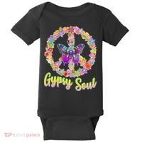 Gypsy Soul Flower Wreath Baby Bodysuit thumb 0