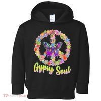 Gypsy Soul Flower Wreath Toddler Hoodie thumb 0