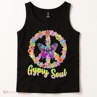 Gypsy Soul Flower Wreath Tank Top thumb 2