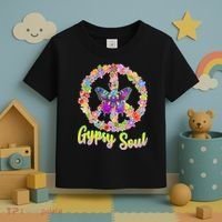 Gypsy Soul Flower Wreath Toddler T-Shirt thumb 3
