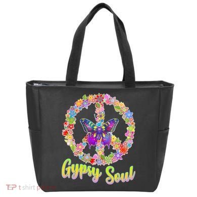 Gypsy Soul Flower Wreath Tote Bag