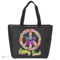 Gypsy Soul Flower Wreath Tote Bag thumb 0