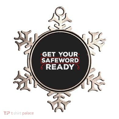 Get Your Safeword Ready Naughty Bdsm Sub Dom Kink Ornament
