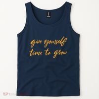 Give Yourself Time To Grow Quote Tank Top thumb 2