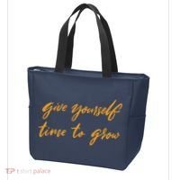 Give Yourself Time To Grow Quote Tote Bag thumb 3