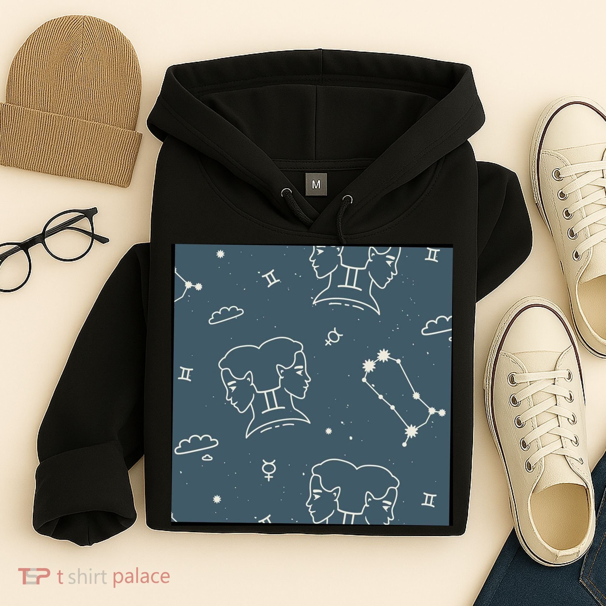 Gemini Zodiac Astrology Hoodie