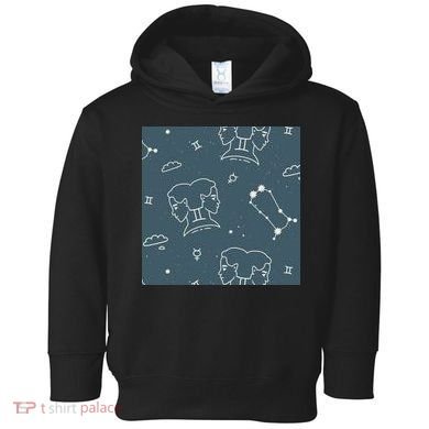 Gemini Zodiac Astrology Toddler Hoodie