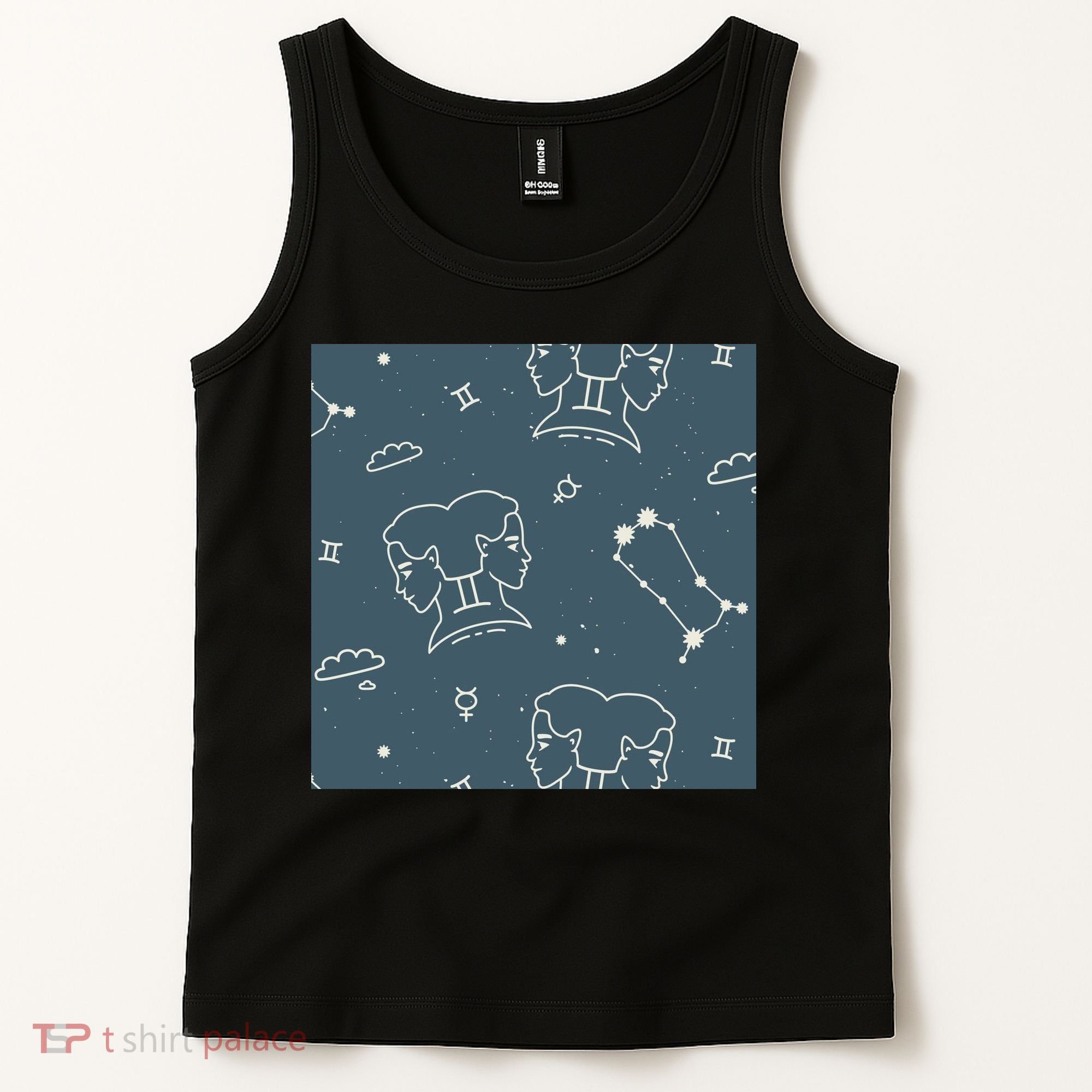 Gemini Zodiac Astrology Tank Top