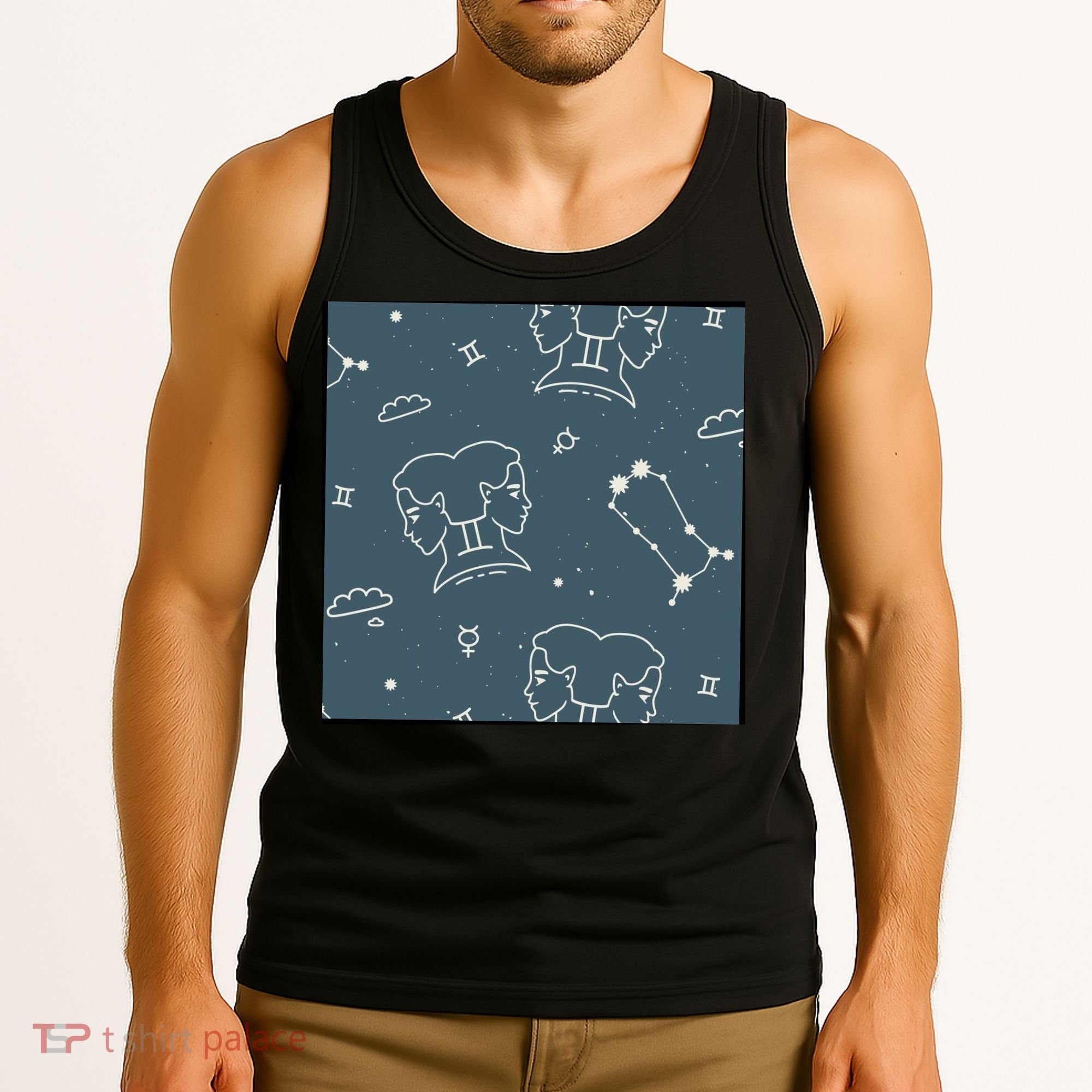 Gemini Zodiac Astrology Tank Top