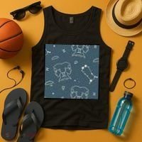 Gemini Zodiac Astrology Tank Top thumb 4