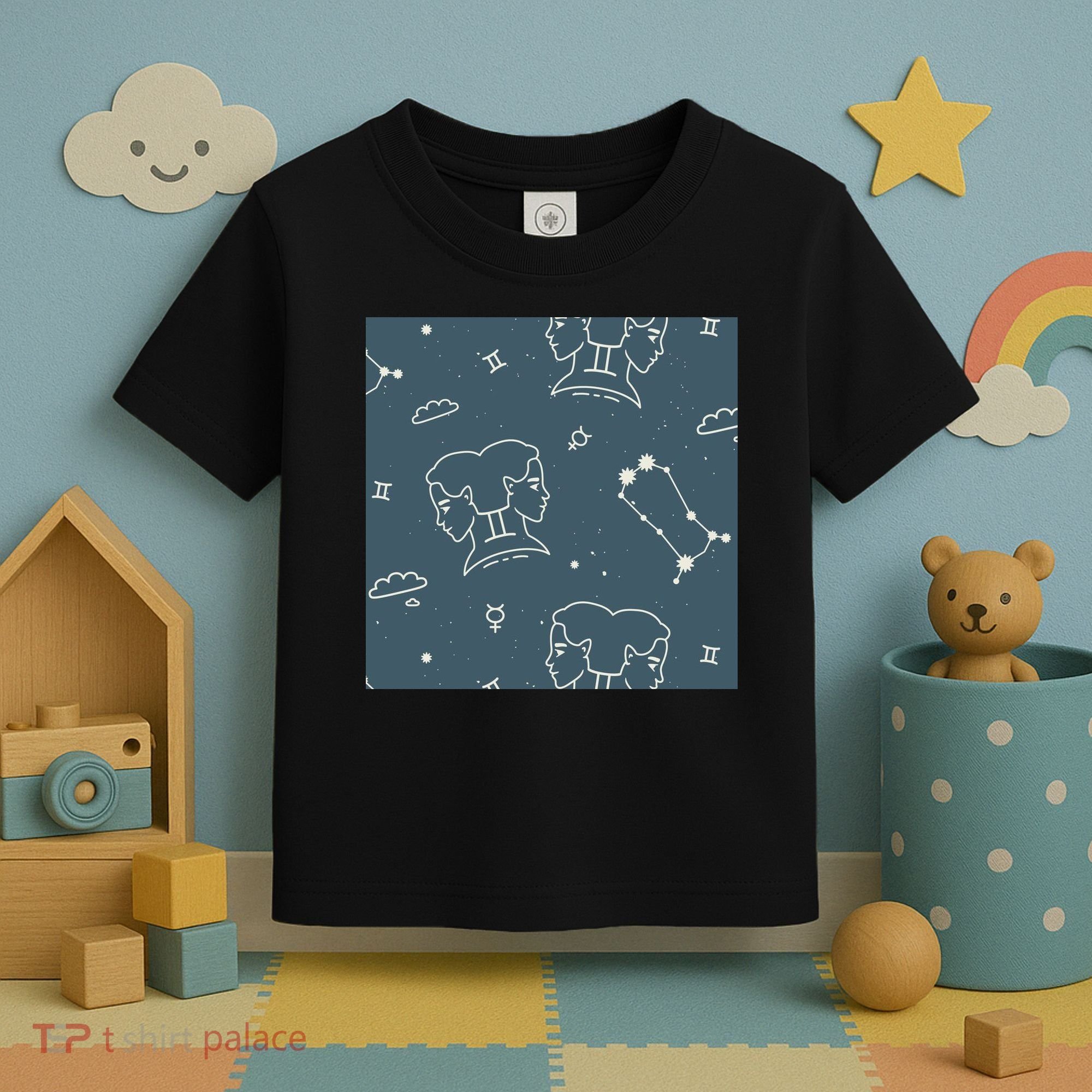 Gemini Zodiac Astrology Toddler T-Shirt