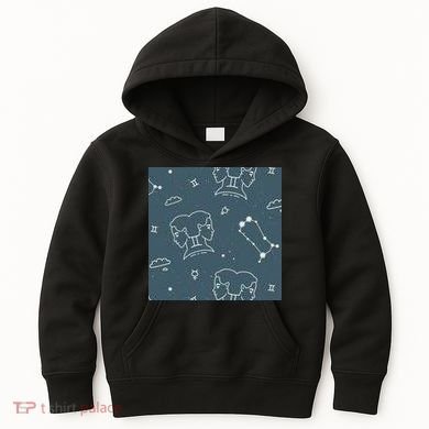 Gemini Zodiac Astrology Kids Hoodie