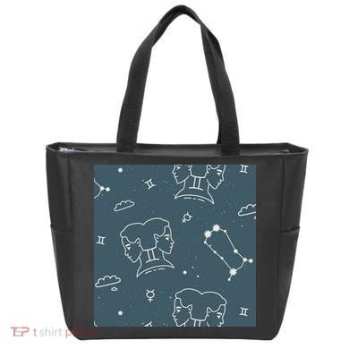 Gemini Zodiac Astrology Tote Bag