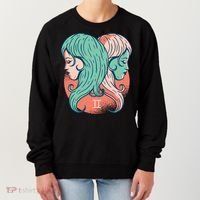Gemini Zodiac Girl 1 Women's Sweatshirt thumb 0