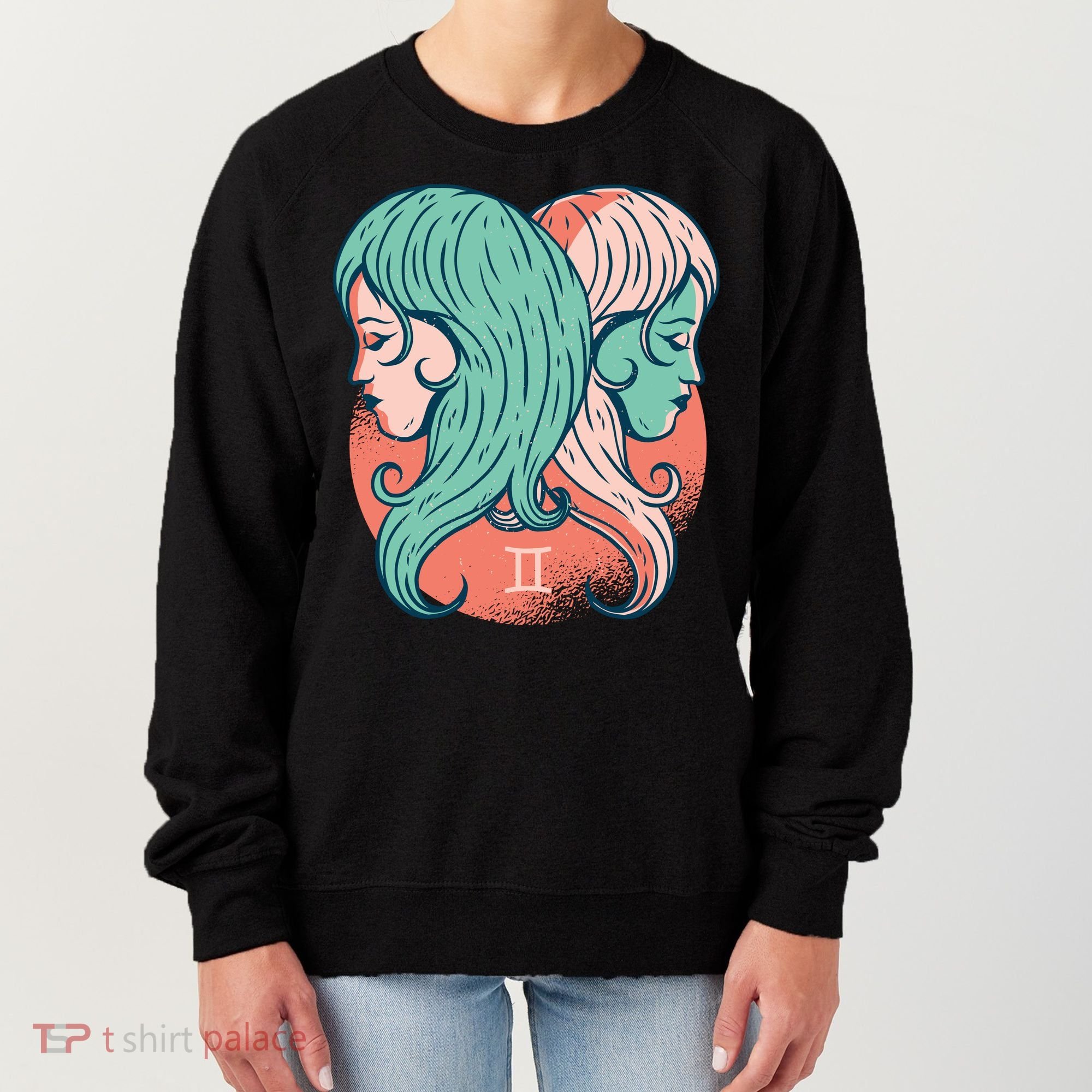 Gemini Zodiac Girl 1 Women's Sweatshirt