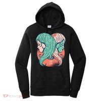Gemini Zodiac Girl 1 Women's Hoodie thumb 0