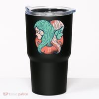 Gemini Zodiac Girl 1 Tumbler thumb 0