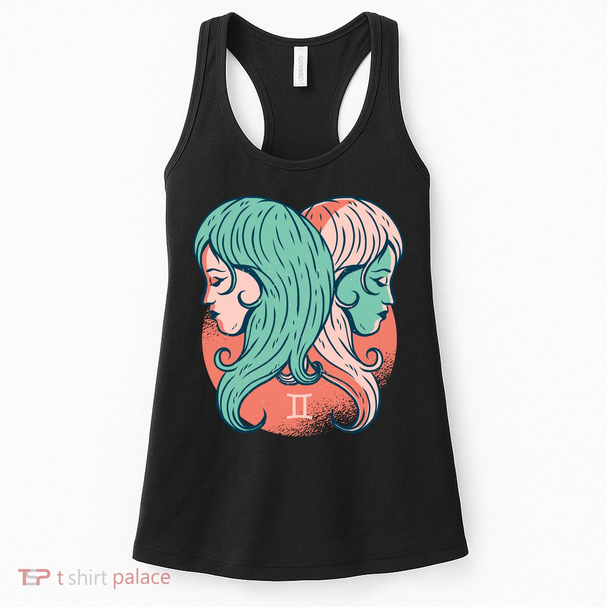 Gemini Zodiac Girl 1 Women's Tank Top