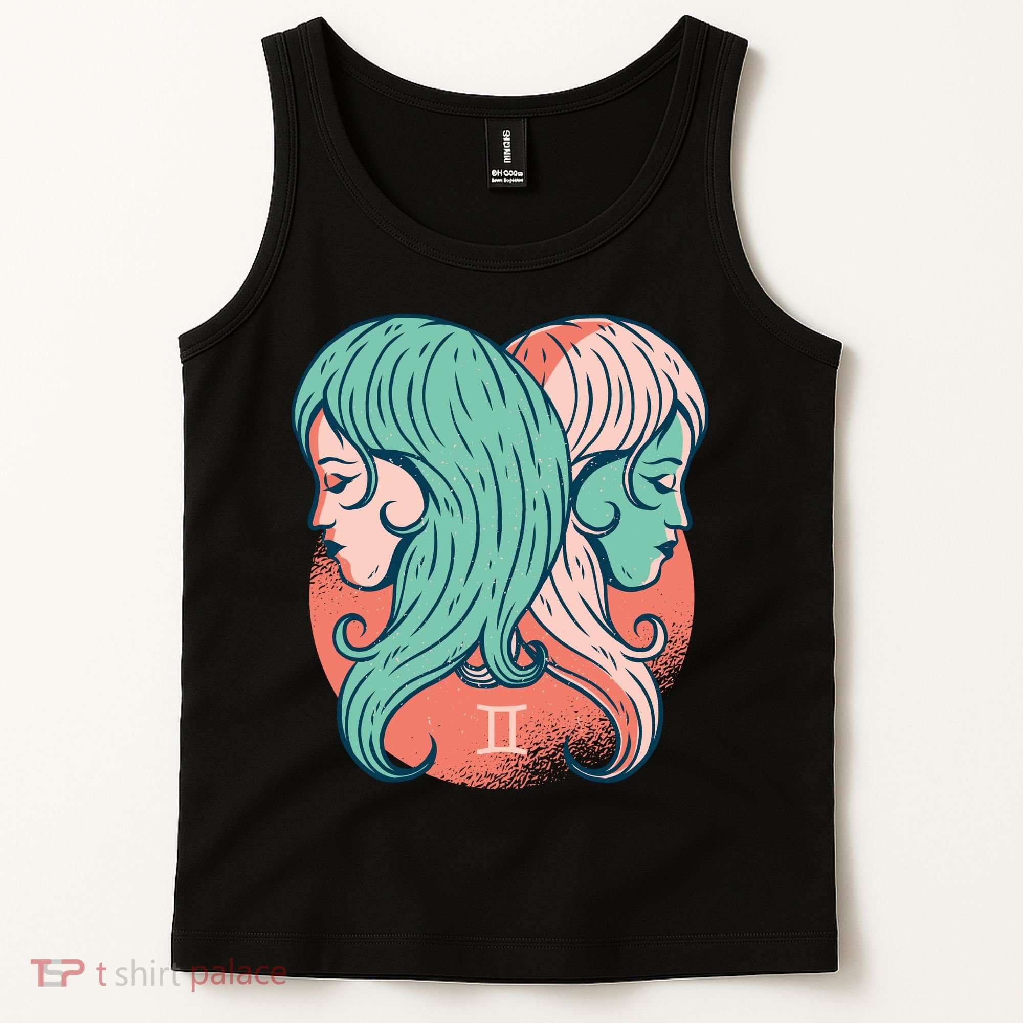 Gemini Zodiac Girl 1 Tank Top