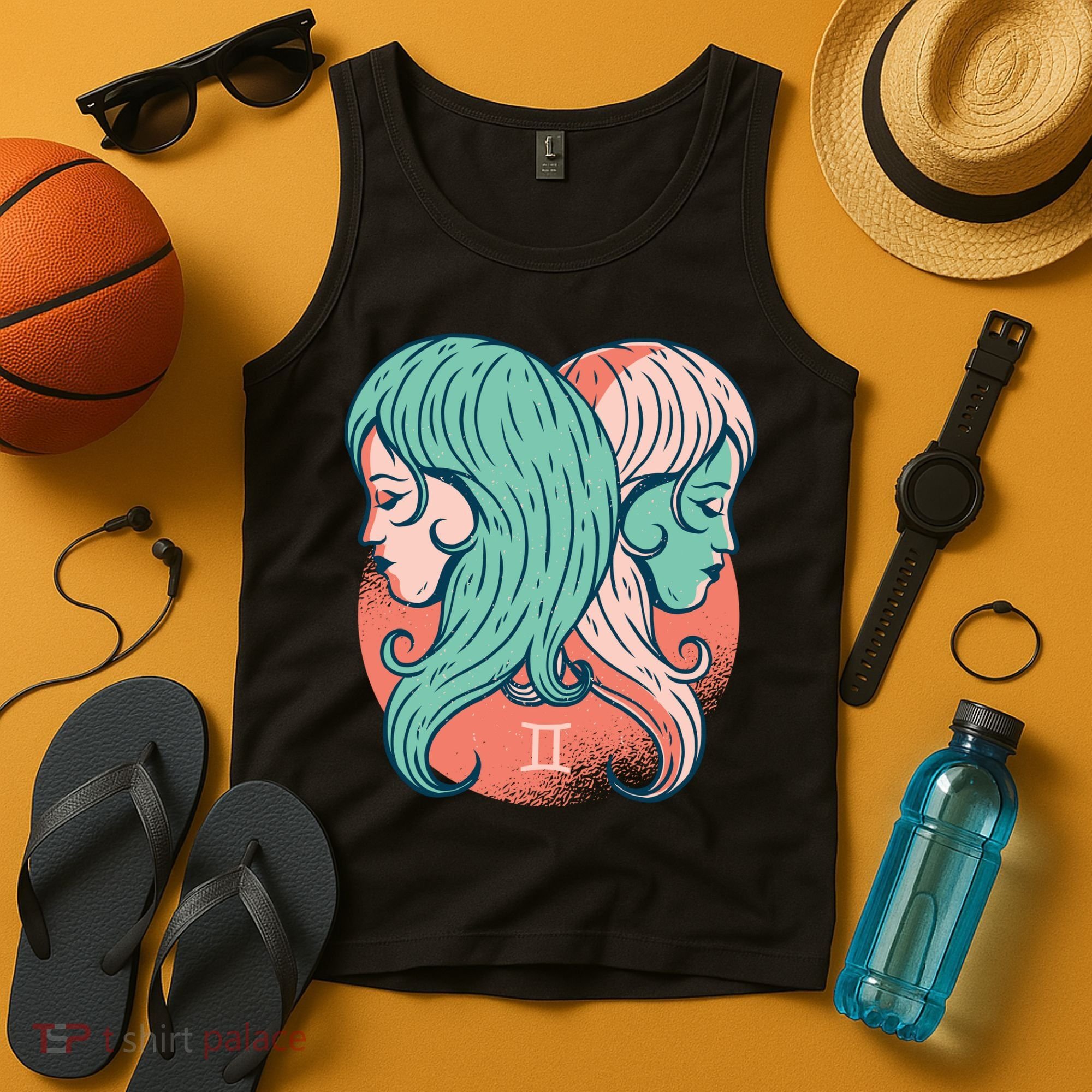 Gemini Zodiac Girl 1 Tank Top