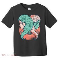 Gemini Zodiac Girl 1 Toddler T-Shirt thumb 0
