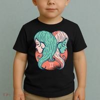 Gemini Zodiac Girl 1 Toddler T-Shirt thumb 2