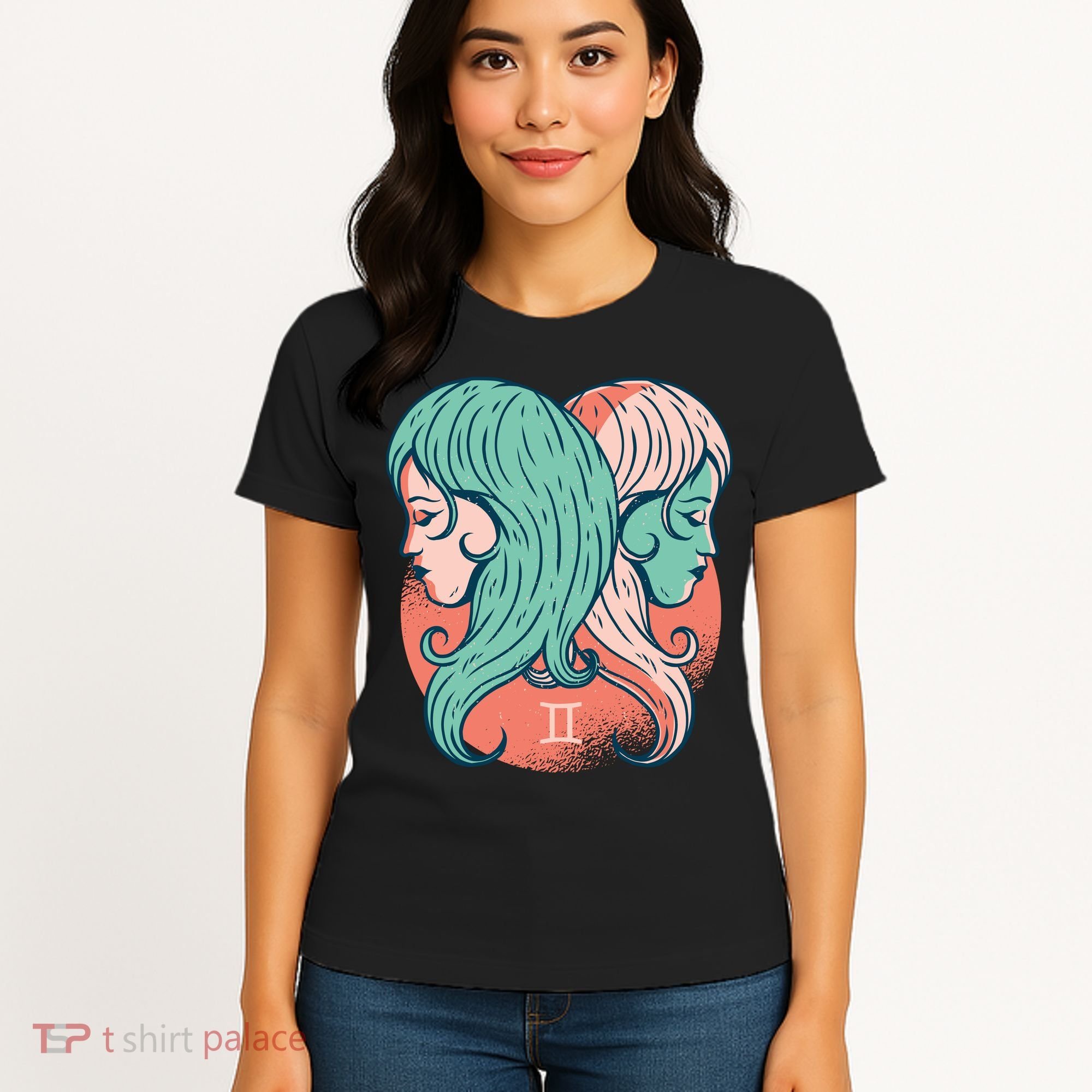 Gemini Zodiac Girl 1 Women's T-Shirt