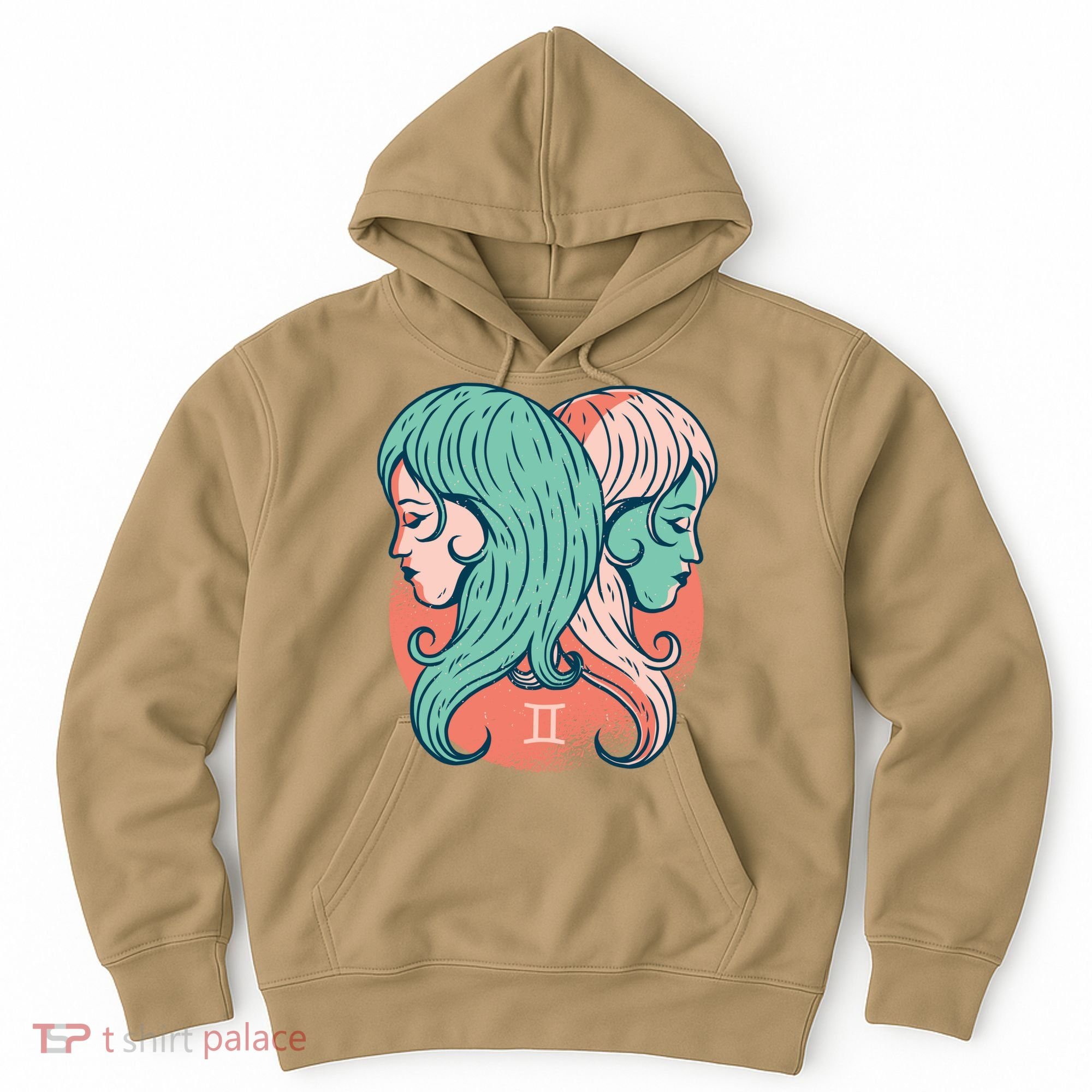 Gemini Zodiac Girl 1 Hoodie