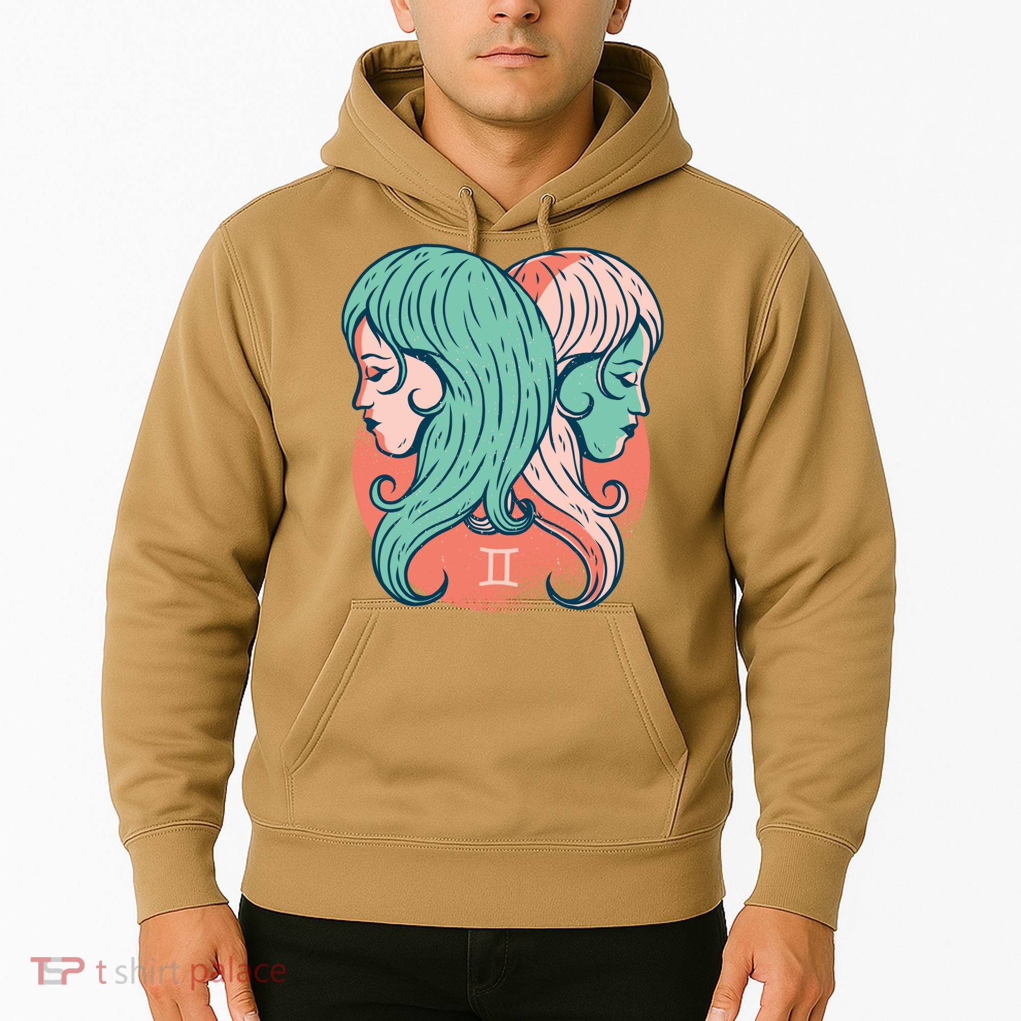 Gemini Zodiac Girl 1 Hoodie
