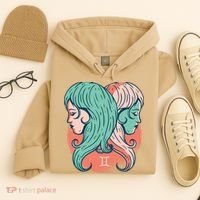 Gemini Zodiac Girl 1 Hoodie thumb 4