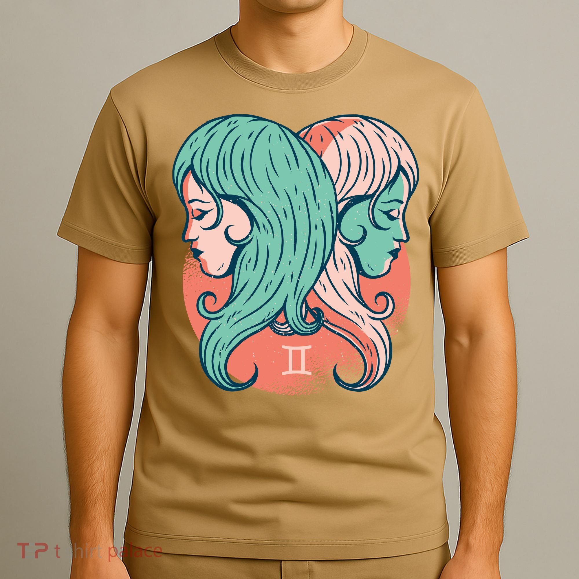 Gemini Zodiac Girl 1 T-Shirt