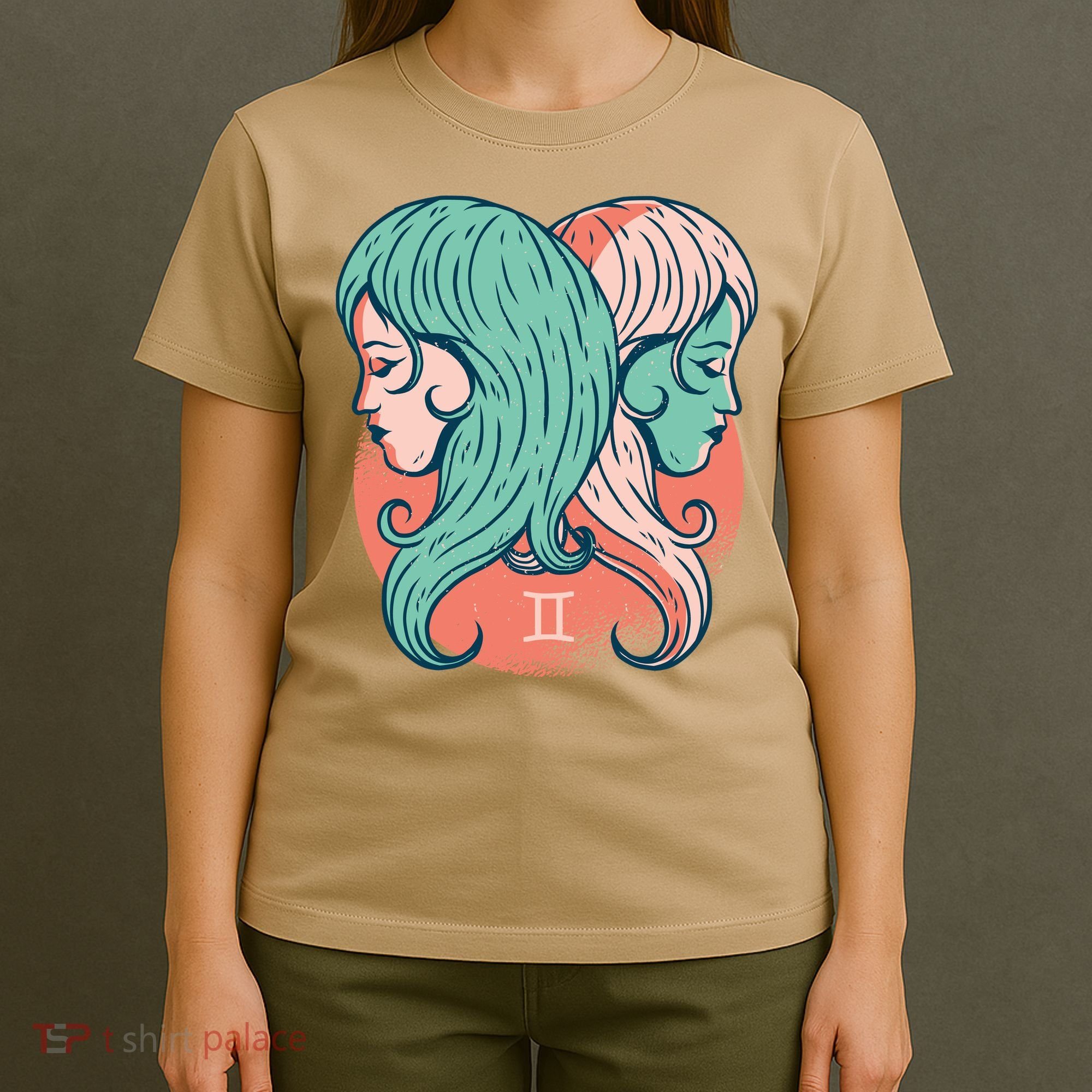 Gemini Zodiac Girl 1 T-Shirt