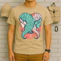 Gemini Zodiac Girl 1 T-Shirt thumb 6