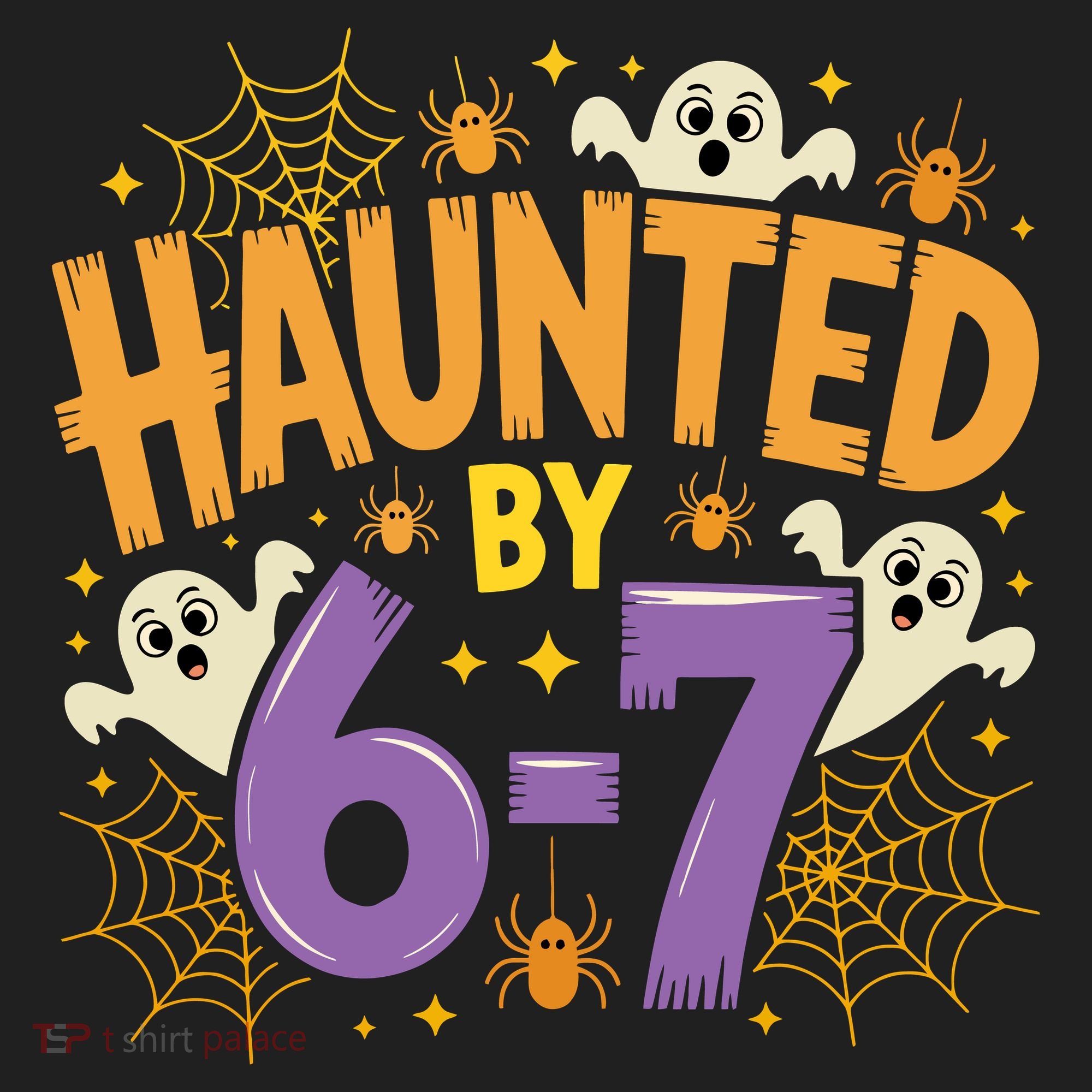 Gen Z Haunted By 6-7 Meme Spooky Ghost Halloween Hat