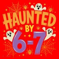 Gen Z Haunted By 6-7 Meme Spooky Ghost Halloween Santa Hat thumb 1