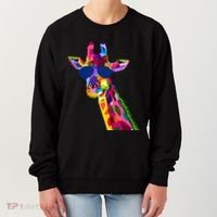 Giraffe Zoo Keeper Safari Animal Giraffe Women's Sweatshirt thumb 0