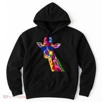 Giraffe Zoo Keeper Safari Animal Giraffe Hoodie thumb 0