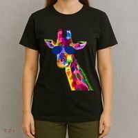 Giraffe Zoo Keeper Safari Animal Giraffe T-Shirt thumb 4