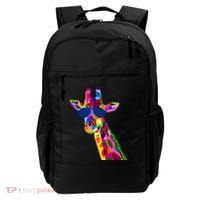 Giraffe Zoo Keeper Safari Animal Giraffe Backpack thumb 0