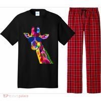 Giraffe Zoo Keeper Safari Animal Giraffe Pajama Set thumb 0