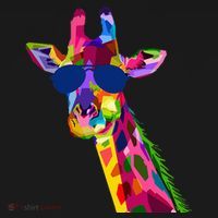 Giraffe Zoo Keeper Safari Animal Giraffe Women's Hoodie thumb 2