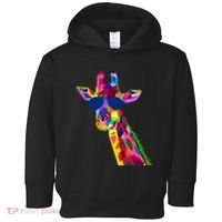 Giraffe Zoo Keeper Safari Animal Giraffe Toddler Hoodie thumb 0